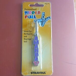 🎁$5.00🎁 Amanda Zipper Pull - Purple